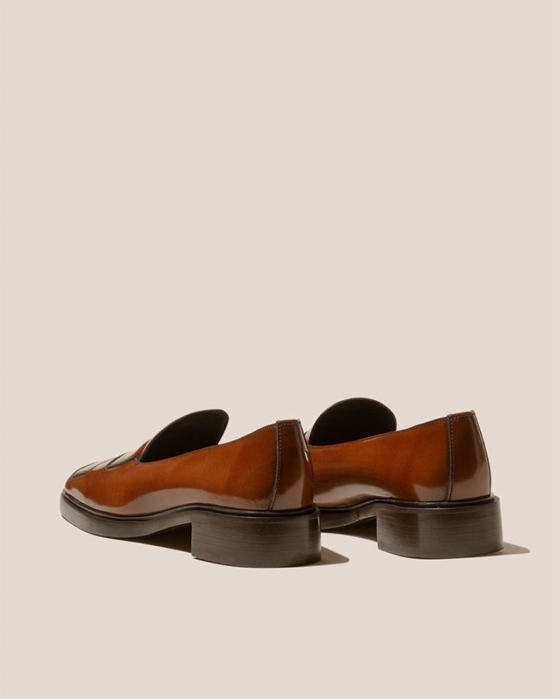 Hereu Guera Polished Interwoven Slip-on Erkek Makosen Kahverengi | Türkiye-36JTQLGYV