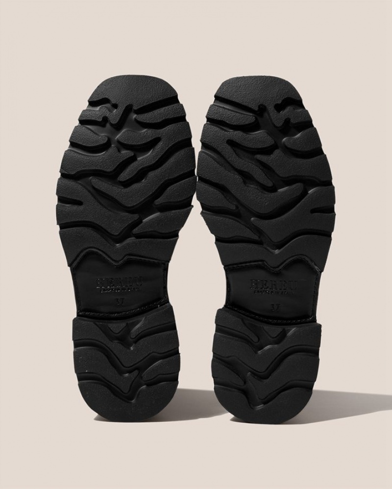 Hereu Soller Spor Tread Sole T-bar Erkek Makosen Siyah | Türkiye-52PVBCINU